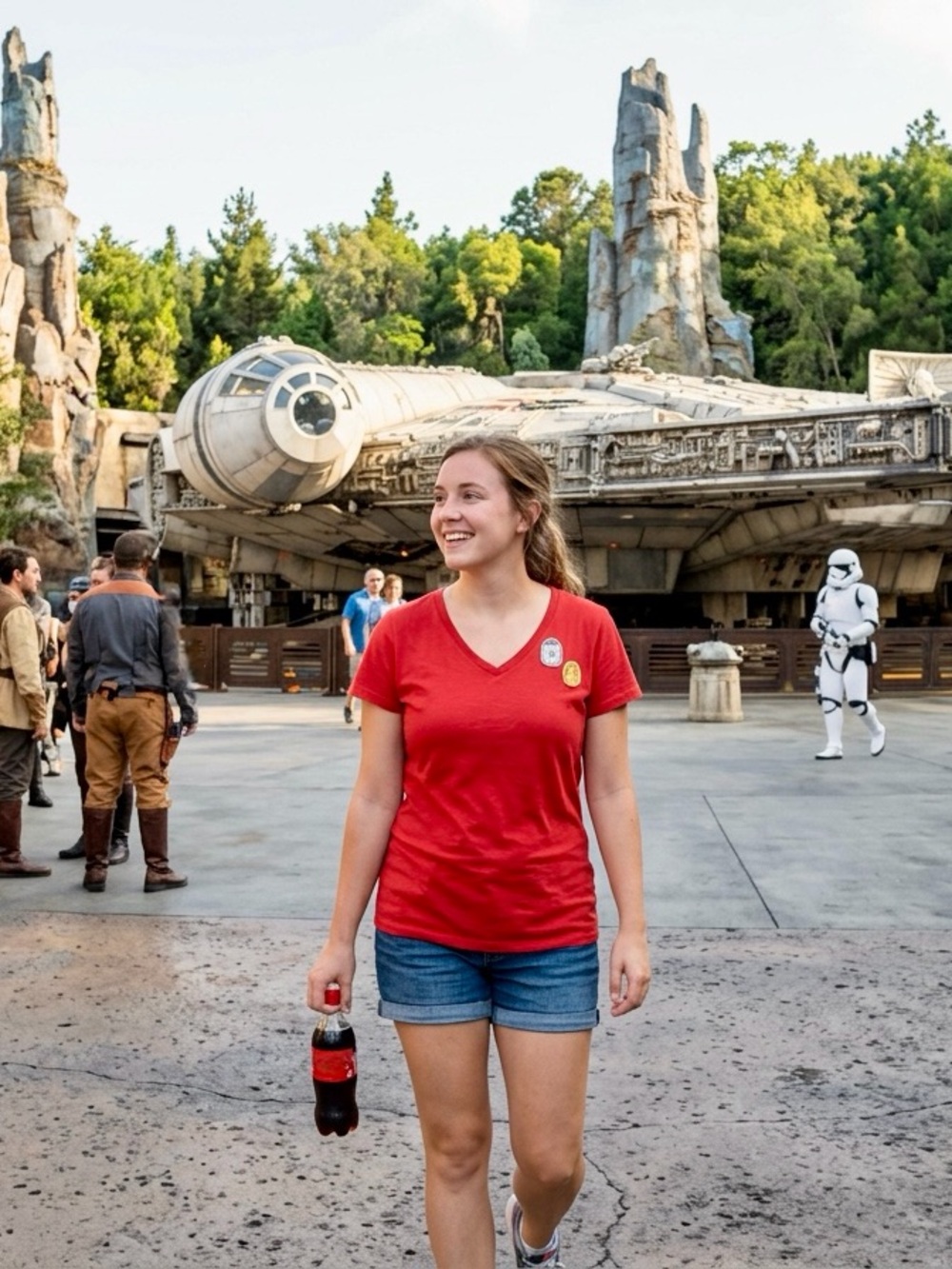 Star Wars Red Women's Top